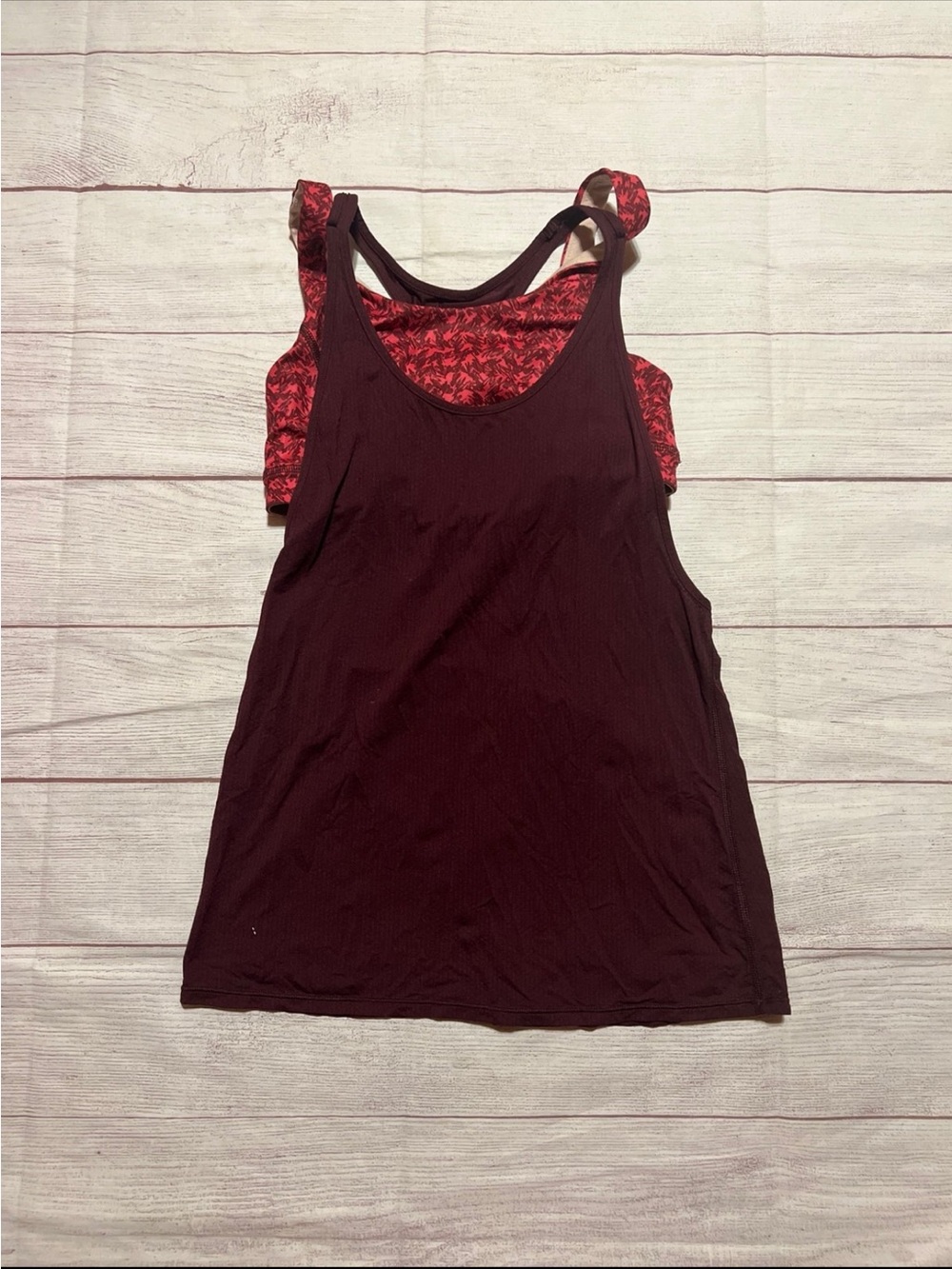 Lululemon all sport support tank top size 6